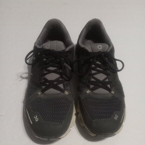 On Running Women's Cloudflyer Running Shoes Size 10 Grey/Black - Picture 3 of 11